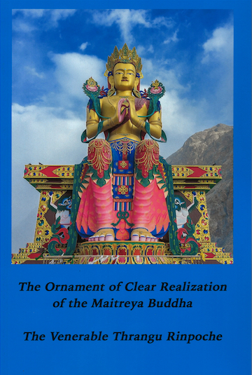 (image for) Ornament of Clear Realization of Maitreya (Book)